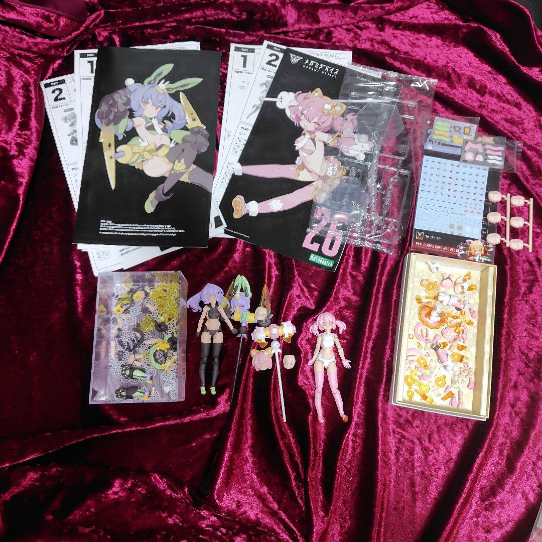 佐*5様 メガミデバイス puni☆mofu マオ　トゥ 素組　セット メガミデバイス PUNI☆MOFU 黒マオ KURO MAO | tonerico：tokyo