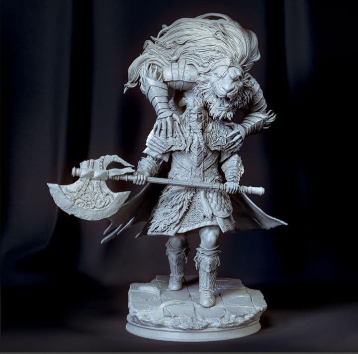 ゴッドフレイ 1/8 エルデンリング 未塗装未組立 フィギュア ガレージ