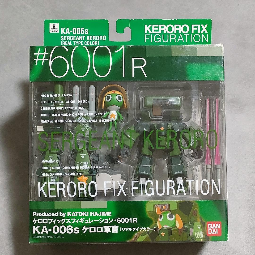 #6001R ケロロ軍曹 KERORO FIX FIGURATION Amazon.co.jp: TAMASHII NATIONS KERORO FIX FIGURATION #6001R KA