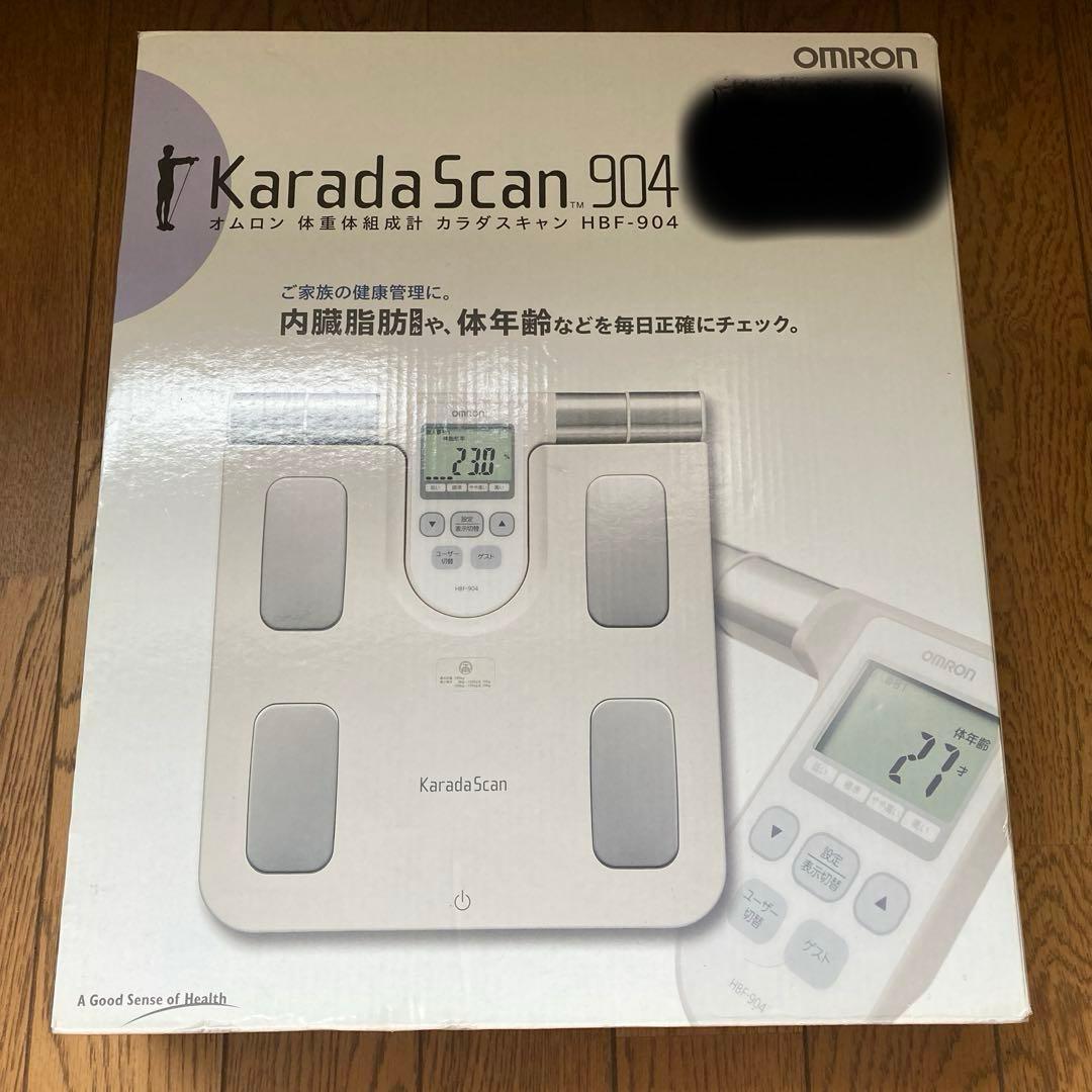 【新品未使用】オムロン　体重体組成形　カラダスキャン　HBF-904