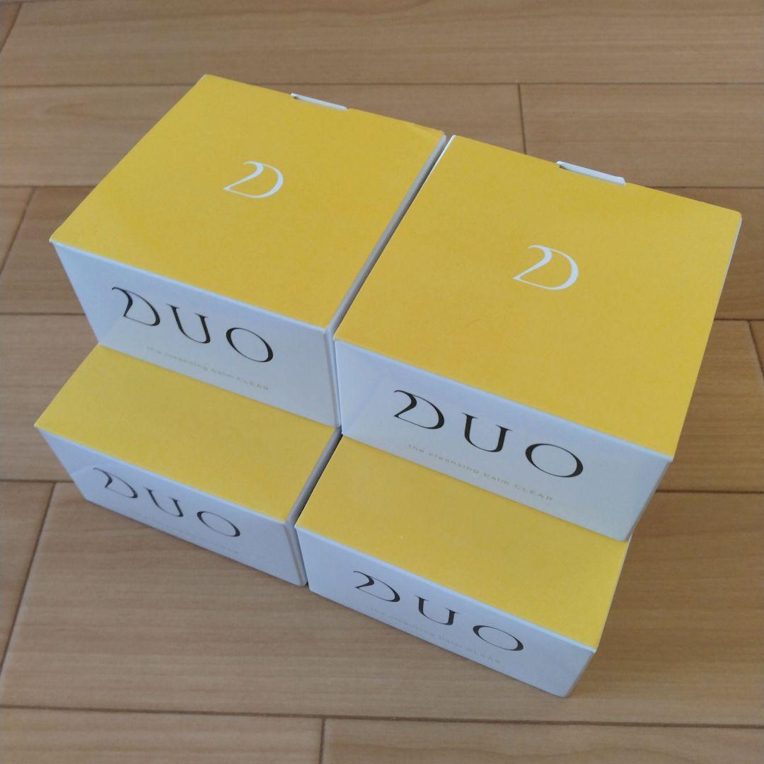 DUO　デュオクレンジングバームクリア 90g×4個セット