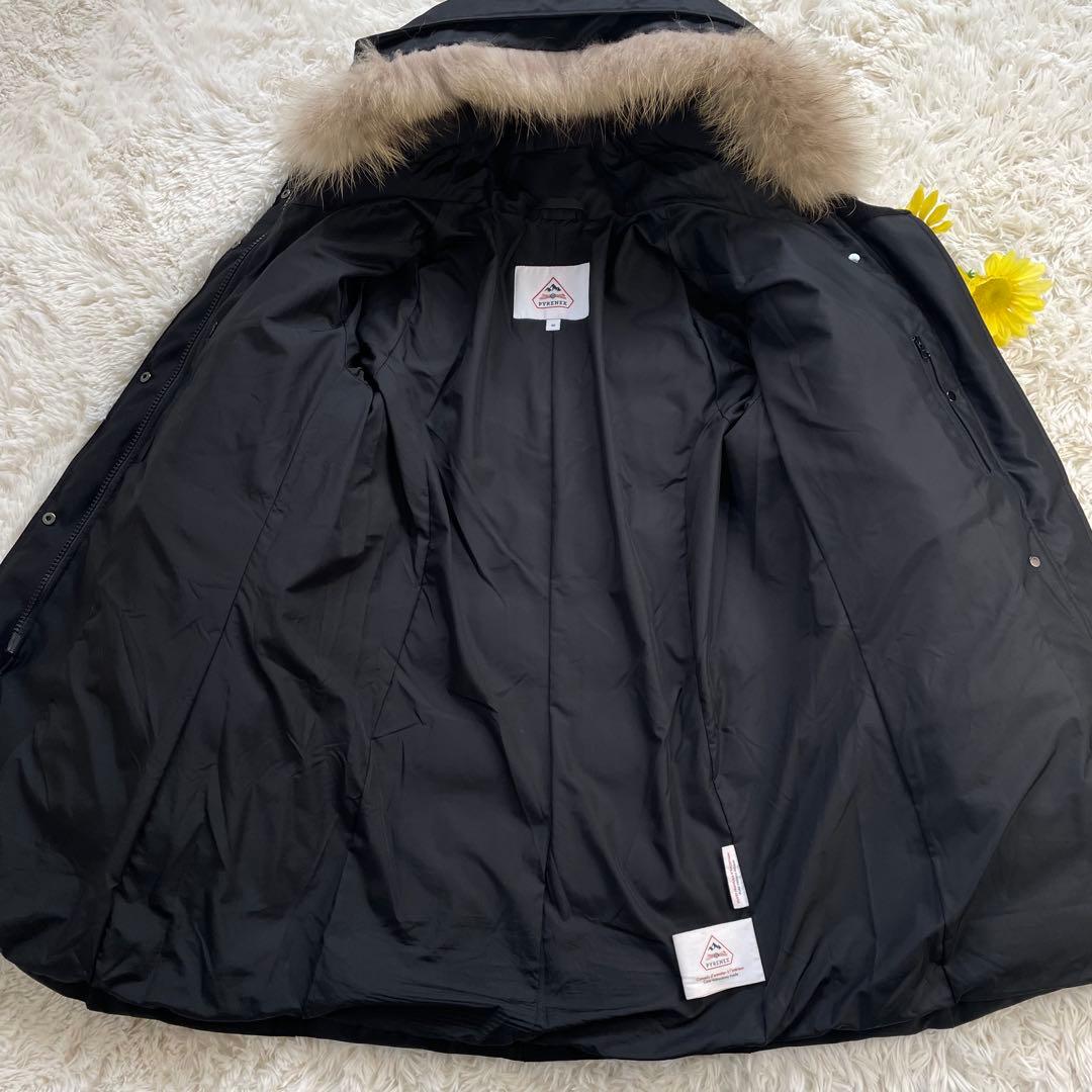 極美品✨ PYRENEX グルノーブルファー ダウンコート レディース 40
