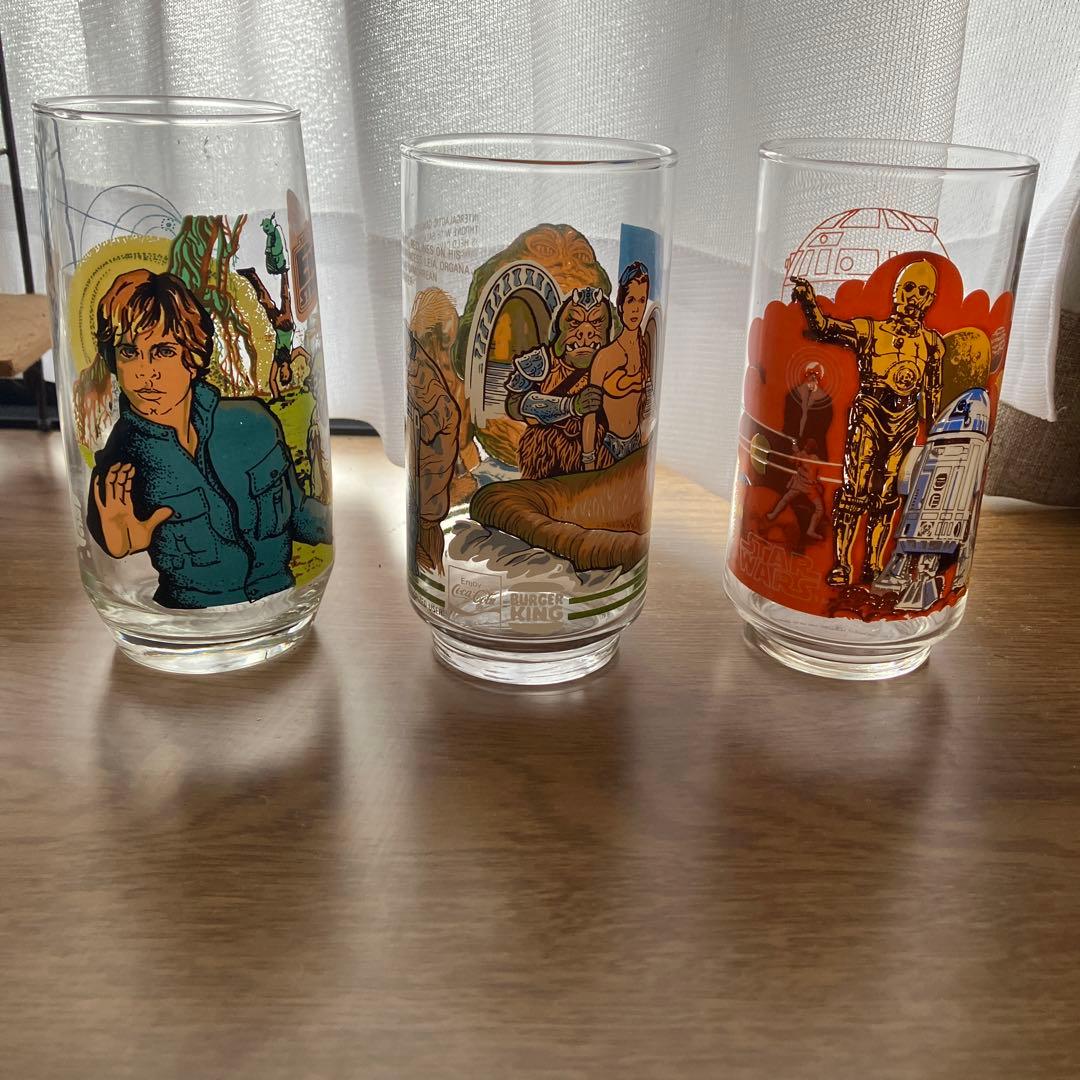 【バラ売り可】 スターウォーズ　バーガーキング　コカコーラ　ノベルティグラス