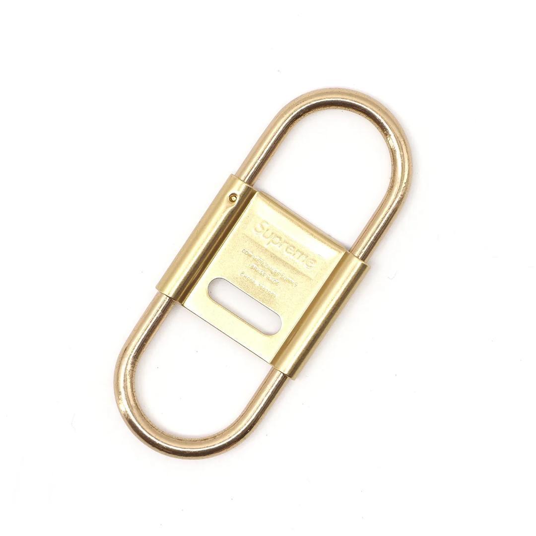 で*ー様 Supreme CDW Delta Carabiner Brass s