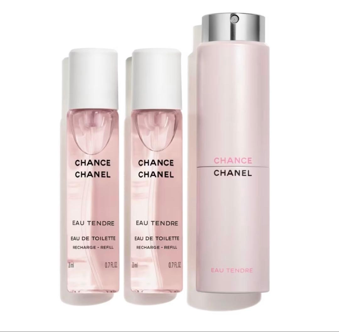 CHANEL CHANCE タンドゥル ツイストスプレー 本体＆詰め替え2本