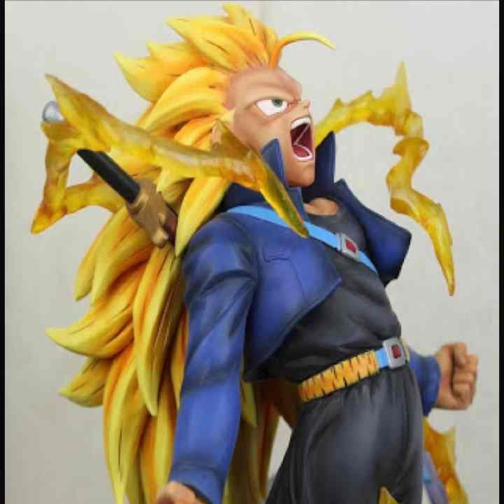 入手困難！ ドラゴンボール ガレージキット トランクス 超３ ドラゴンボール 超サイヤ人3 トランクス フィギュア ガレージキットの