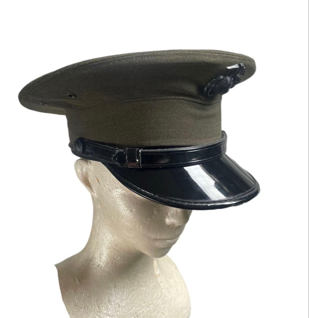 米軍USMC海兵隊ドレス用OG制帽2011年官給品 サイズ6-3/4
