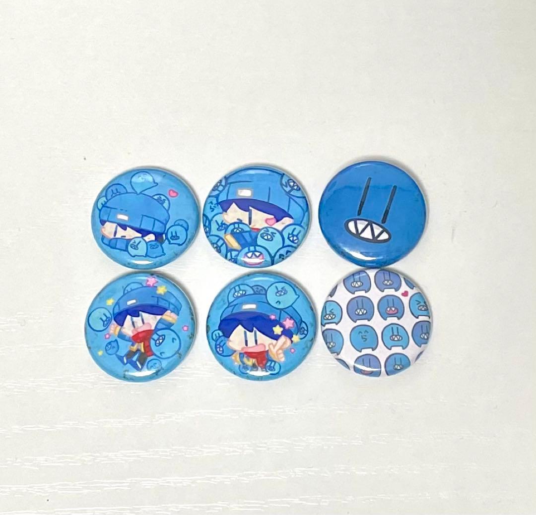 らっだぁ缶バッジ 6個セット - メルカリ