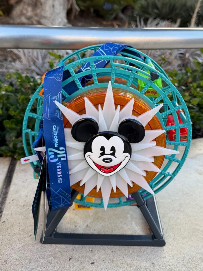 カリフォルニアディズニー25周年 ポップコーンバケット　観覧車　バケツ