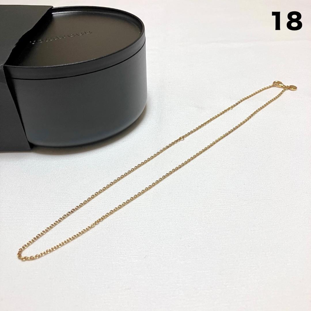 新品 18 TOMWOOD ロロチェーンネックレス 金 16424