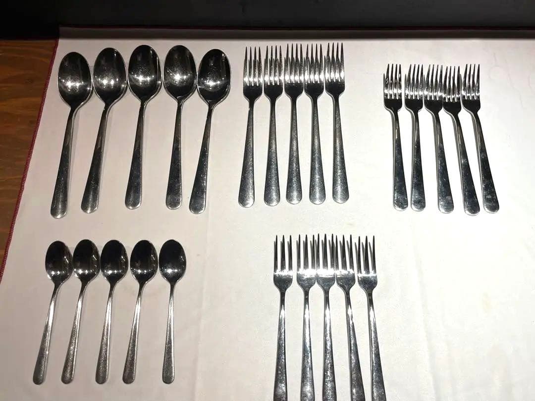 特価❗️【MEPRAメプラ】カトラリーセット　スプーン、フォークセット　計25個 メプラ カトラリーセット 新品の通販 by kaaaa's shop｜ラクマ