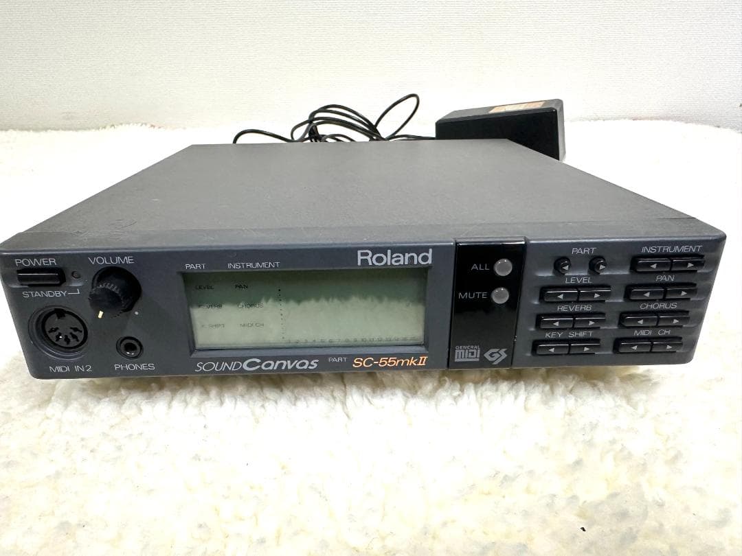 Roland SC-55mkII ハードウェア音源