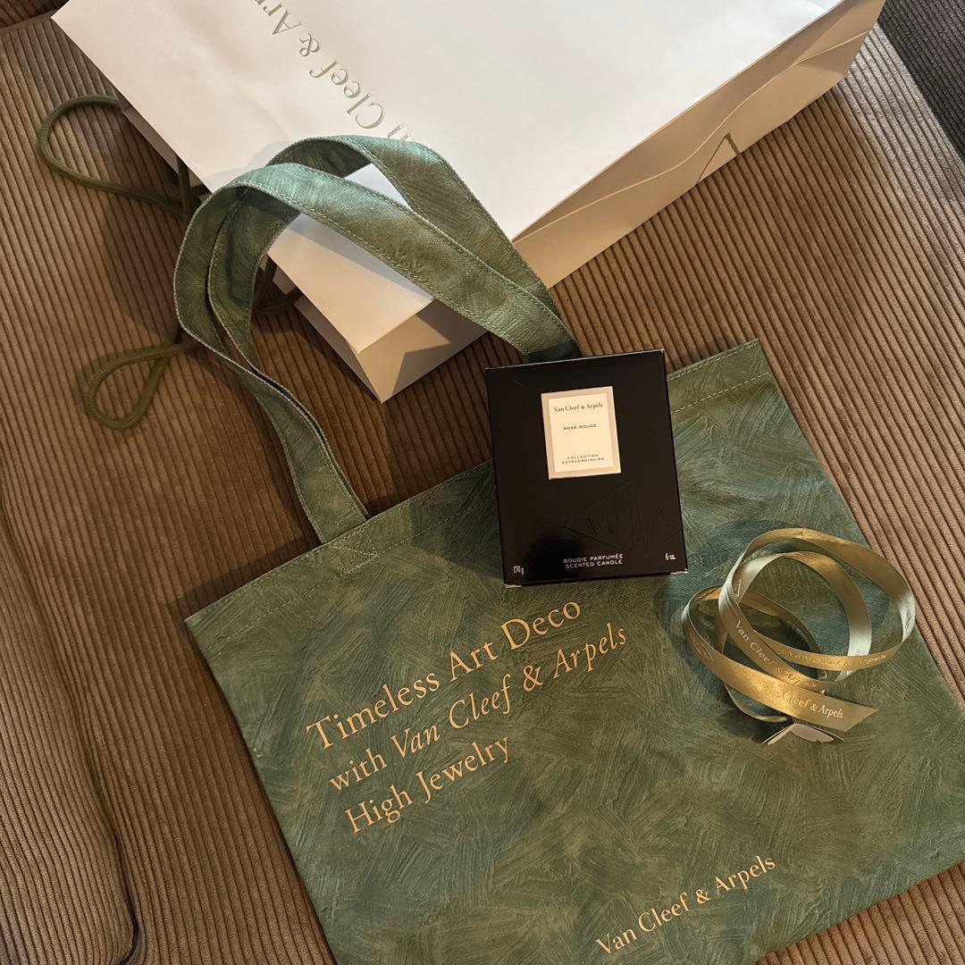 VCA ノベルティ セット⭐︎ アロマキャンドル　エコバッグ　ショッパー大小　付き