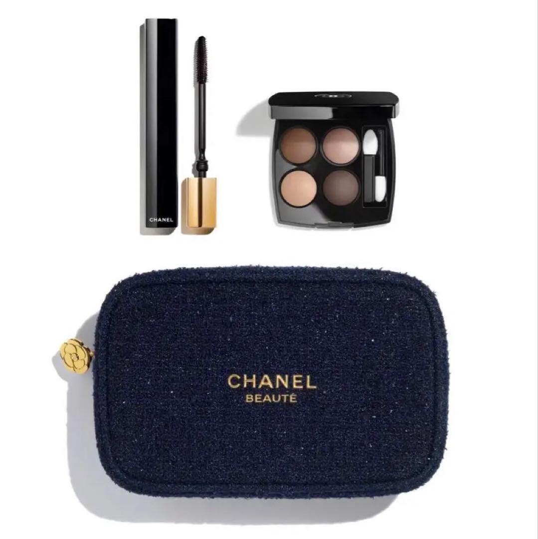【完売品】CHANELホリデー限定セット アイシャドウ アンド マスカラ セット