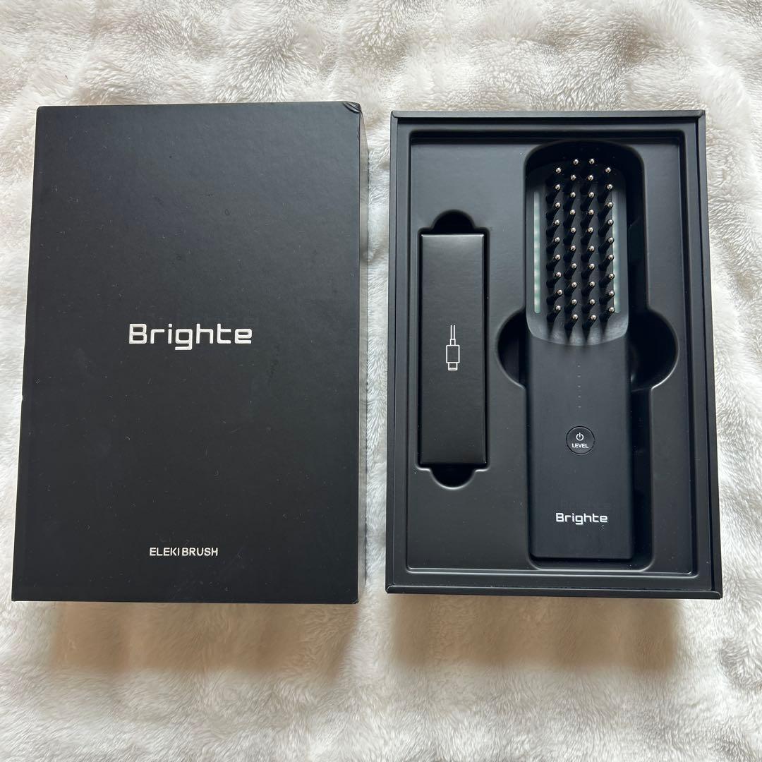 【美品】 Brighte ブライト　エレキブラシ 美顔器