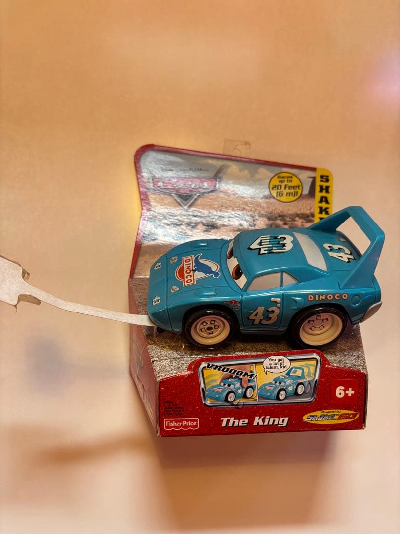 Cars The King ミニカー シェイキングカー Shake N Go