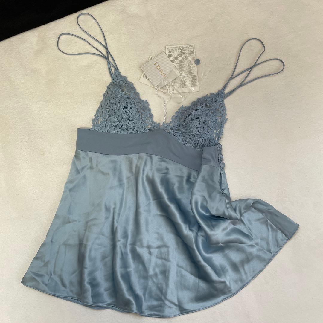 未使用・LA PERLA/ラペルラ、キャミソール、ランジェリー、シルク