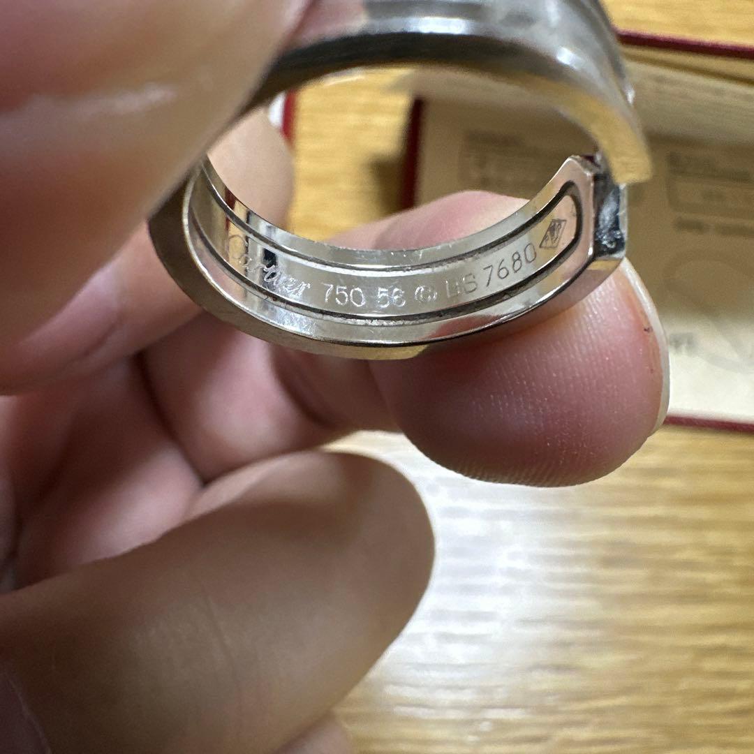Cartier C2リング 750ゴールド サイズ56 - メルカリ
