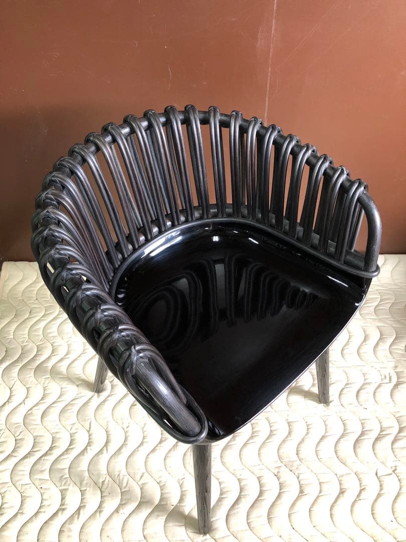 ▲ 【直引き限定】マジスサイボーグチェア　二脚 楽天市場】マジス アームチェア サイボーグ ウィッカー クラブ MAGIS