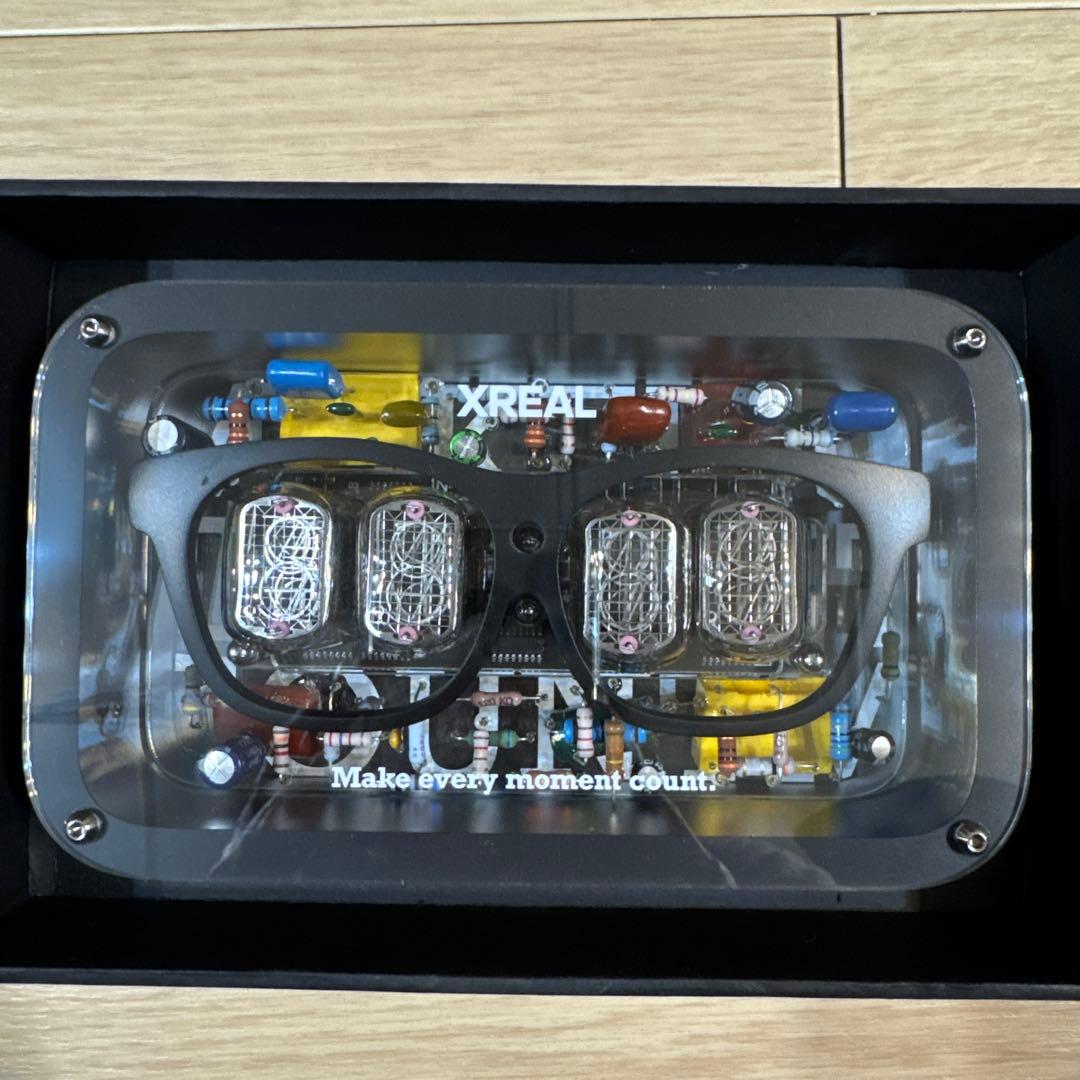 R*u様 XREAL Nixie Clock 置時計　ニキシー菅時計