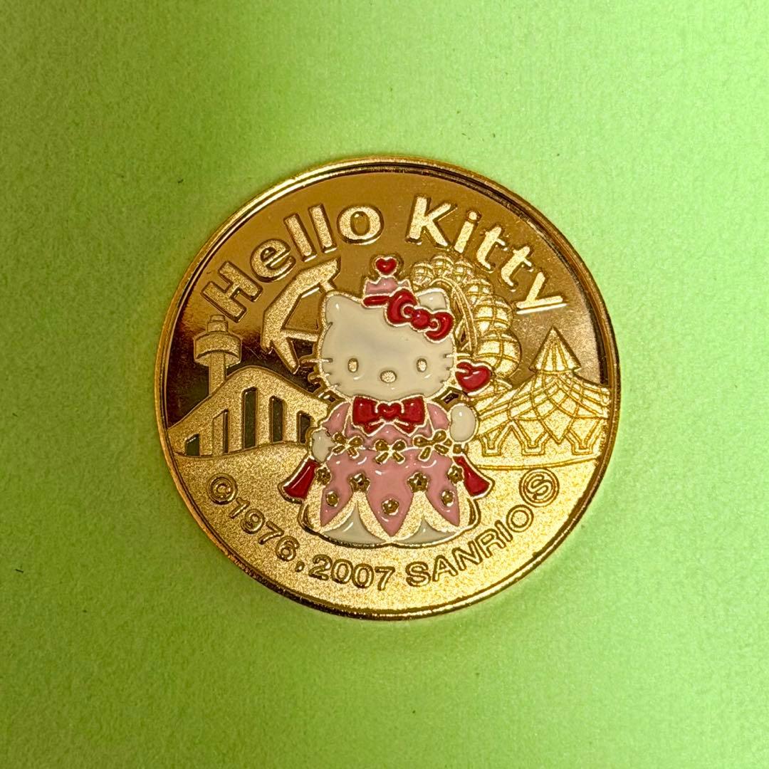 naomi0626aoi0825　記念メダル　ハローキティ 西武ゆうえんち