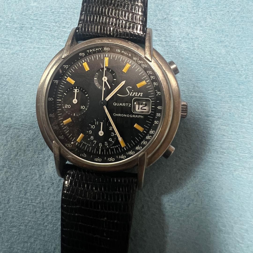 時計 Sinn Quartz Chronograph