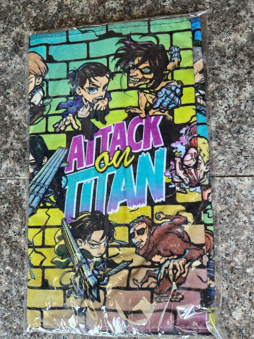 【新品未開封】進撃の巨人スポーツタオル USJ 進撃の巨人 フェイスタオル 公式 お土産 グッズ : Online Shop