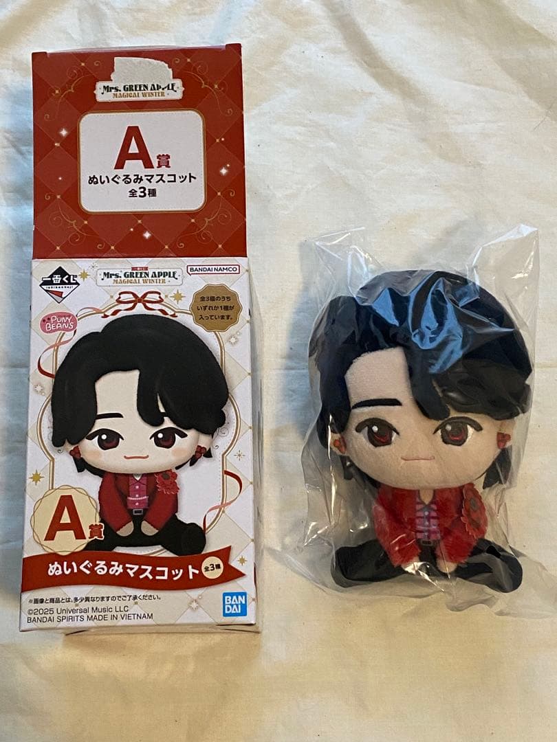 k*o様 Mrs. GREEN APPLE 1番くじ A賞　大森元貴 ぬいぐるみ