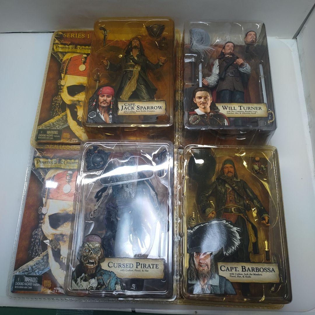 ネカ社製 【パイレーツ・オブ・カリビアン/シリーズ1】４種セット未開封品