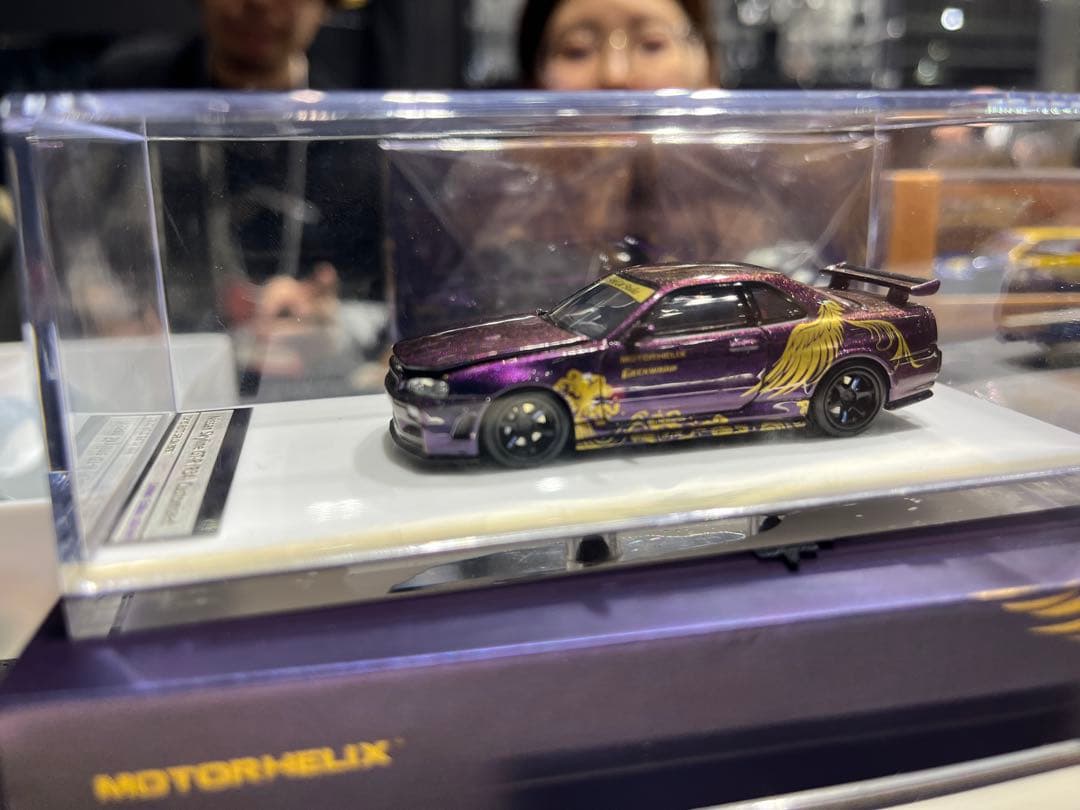 東京オートサロン2026限定 1/64 R34 GT-R ミッドナイトパープル - メルカリ