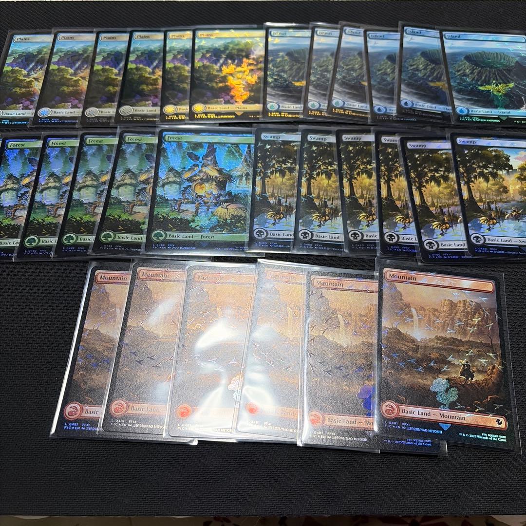 MTG チョコボトラック Foil 基本土地 英語 各6枚　チョコボバンドル Amazon.co.jp: 『マジック：ザ・ギャザリング——FINAL FANTASY