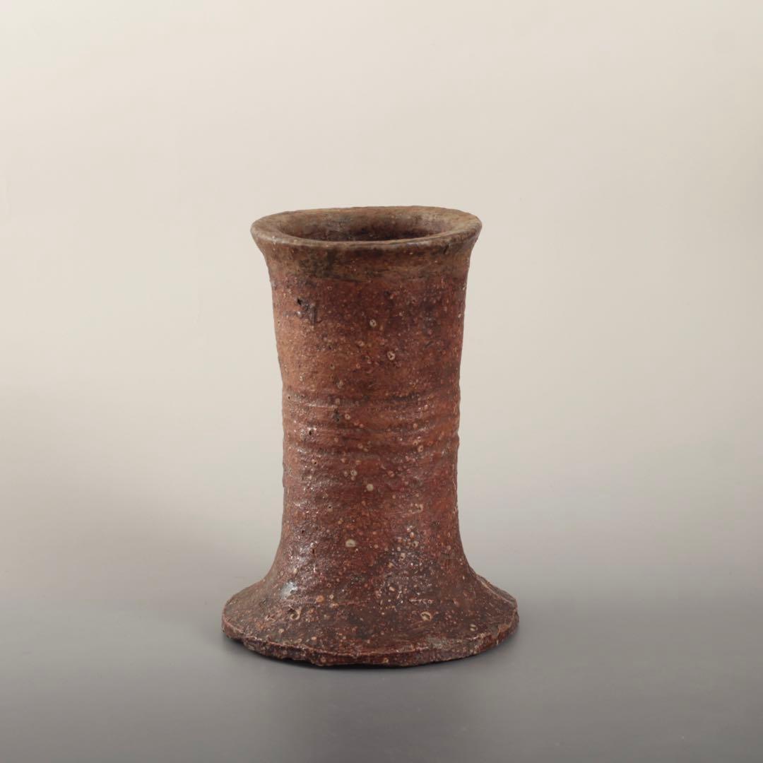 古信楽 旅枕 花入 花立 茶道具 江戸時代 古美術 古道具 アンティーク