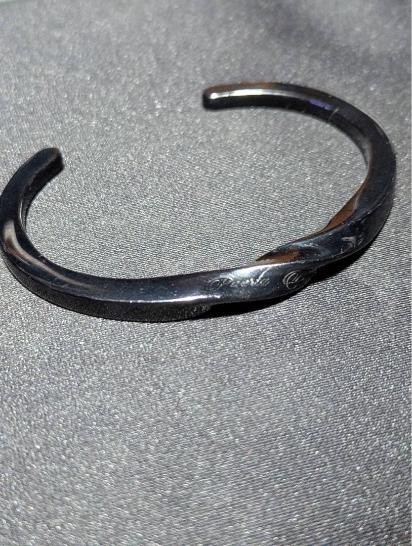 PUERUTA DEL SOL ブラック コーティング バングル ブレスレット