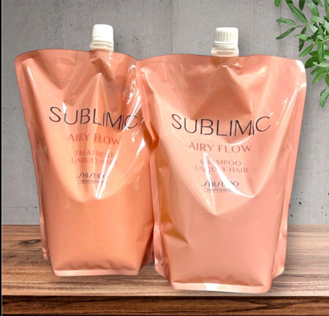 サブリミックエアリーフローシャンプー1800mLトリートメント1800g詰替用 エアリーフロー詰替用 シャンプー1800mL トリートメントT 1800g - メルカリ