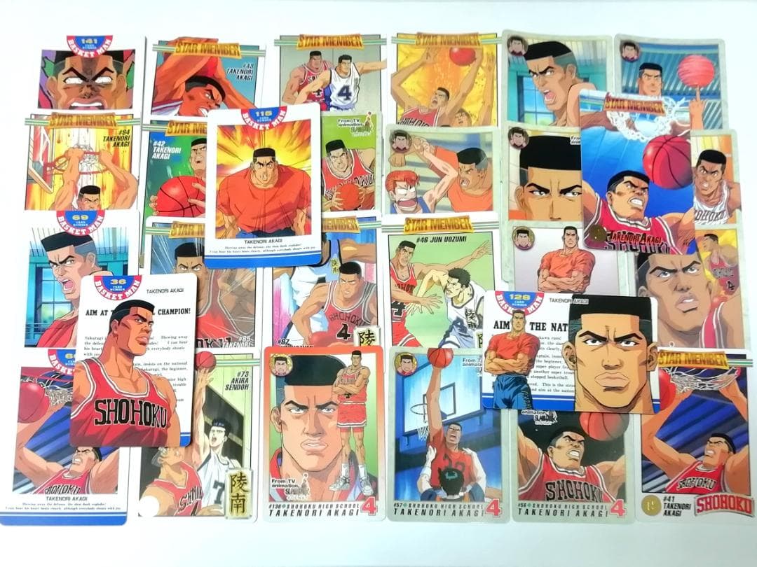 【バラ売り可能】赤木剛憲 ゴリ２８枚 スラムダンク カードダスなど 井上雄彦