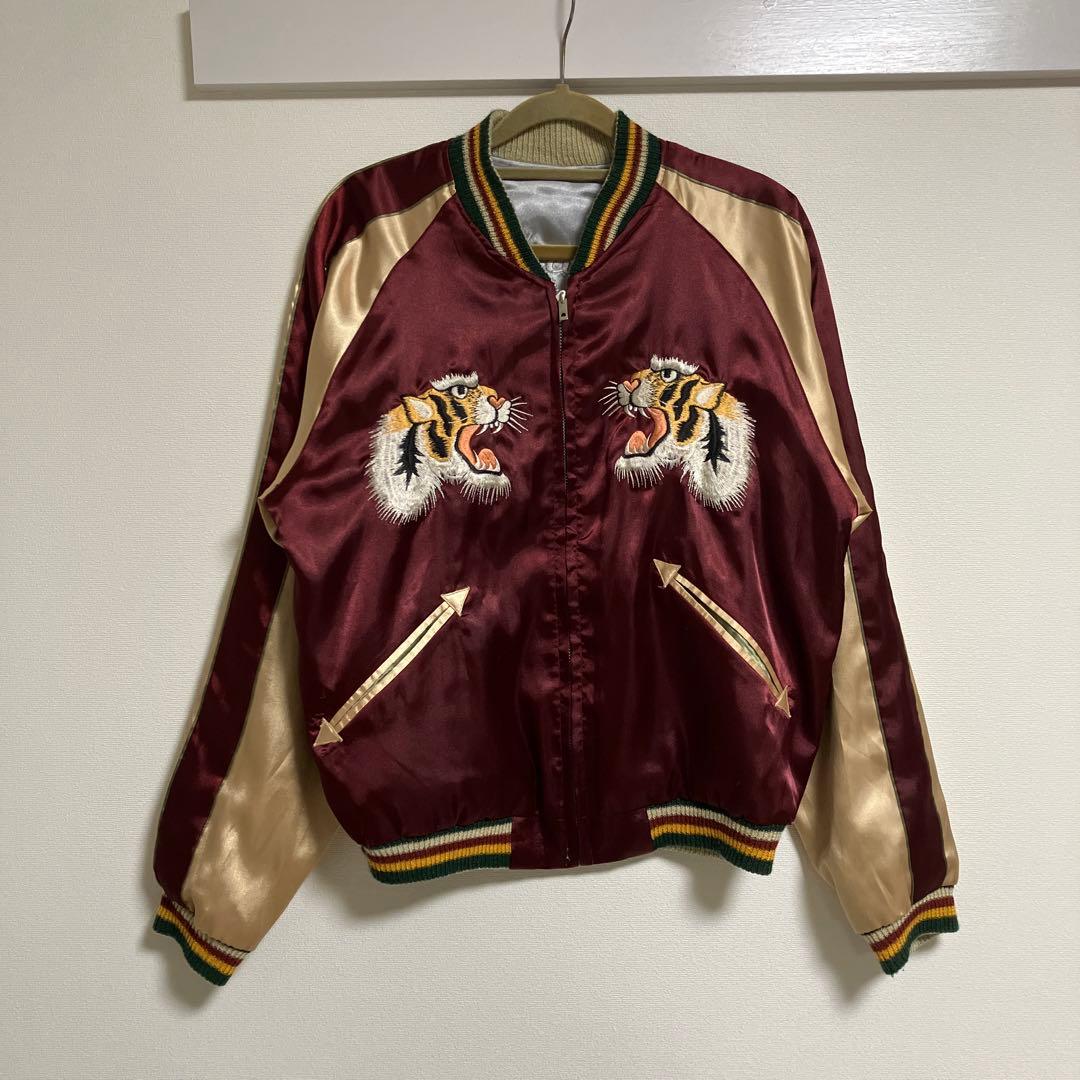 ぶ*ん様 値下げ中❗️テーラー東洋スカジャン　ヴィンテージ Lot No. TT15840-119 / Mid 1950s Style Velveteen Souvenir Jacket