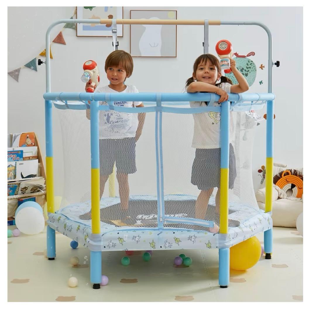 LEJUMP 子供用トランポリン 静音設計 耐荷重50KG