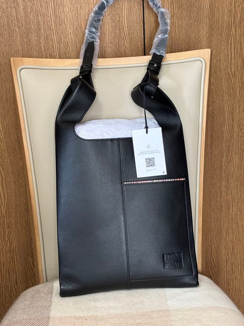 Paul Smith 男女兼用の2WAYトートバッグ　(AW2025) Paul Smith｜スラウチーレザー AW25 2WAY トートバッグ | Rakuten