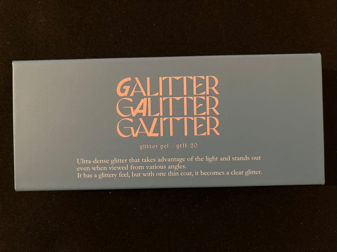 新品・未開封　enoi GALITTER ギャリッター ジェルネイル　台紙付き GaLitter – énoi