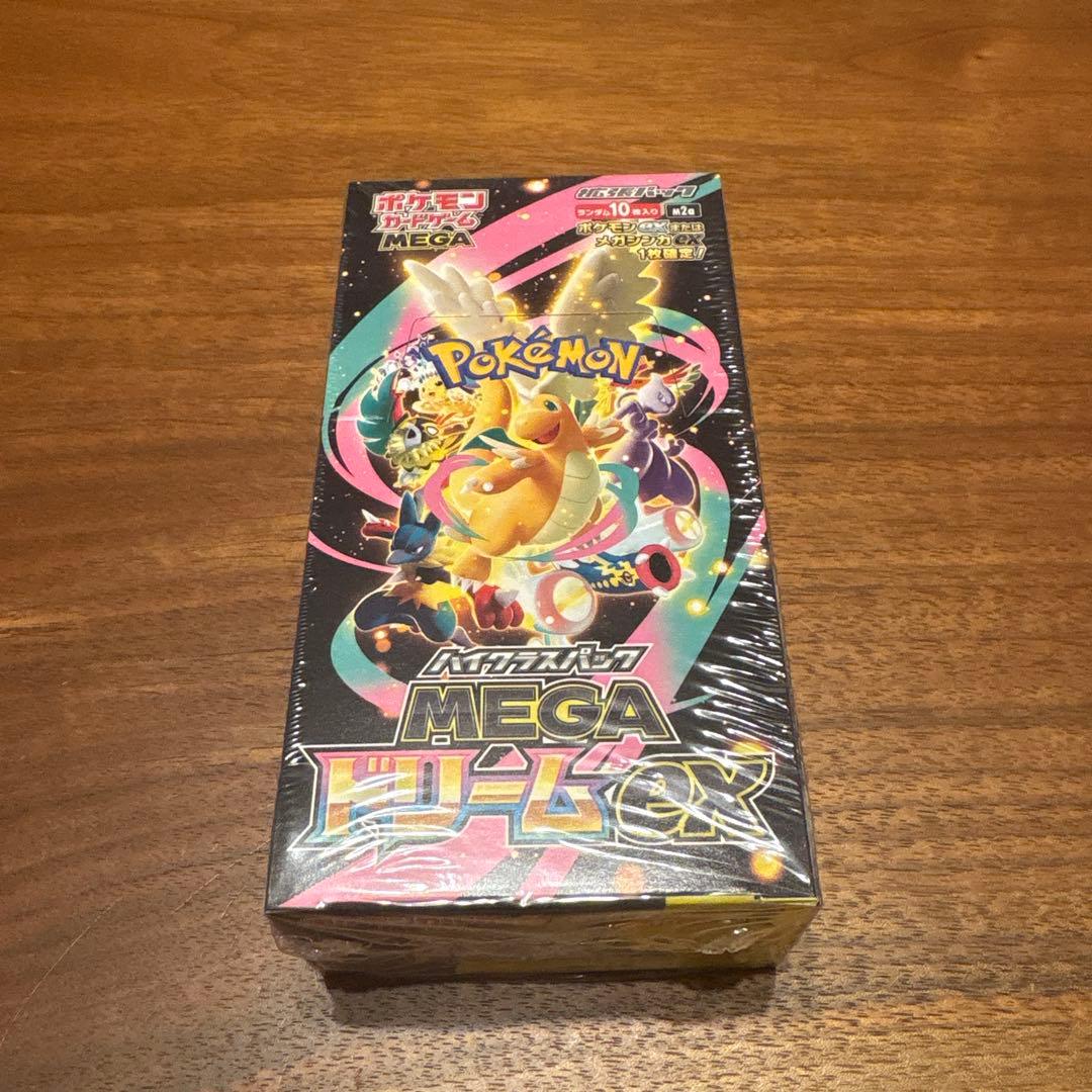 ポケモンカード シュリンク付き MEGAハイクラスパック ドリーム ex