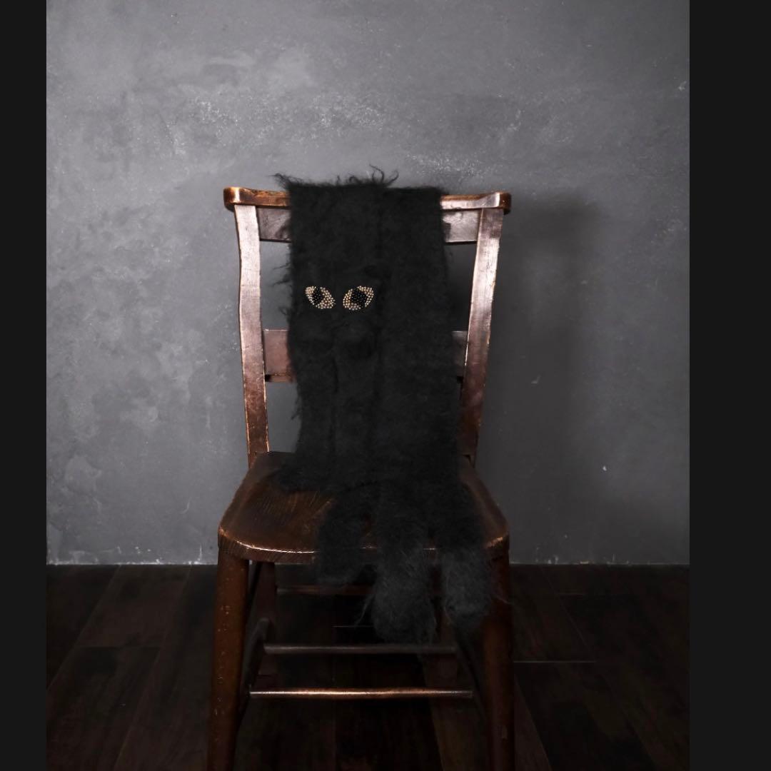 有村竜太朗　thecloset 黒猫マフラー　定価24000円