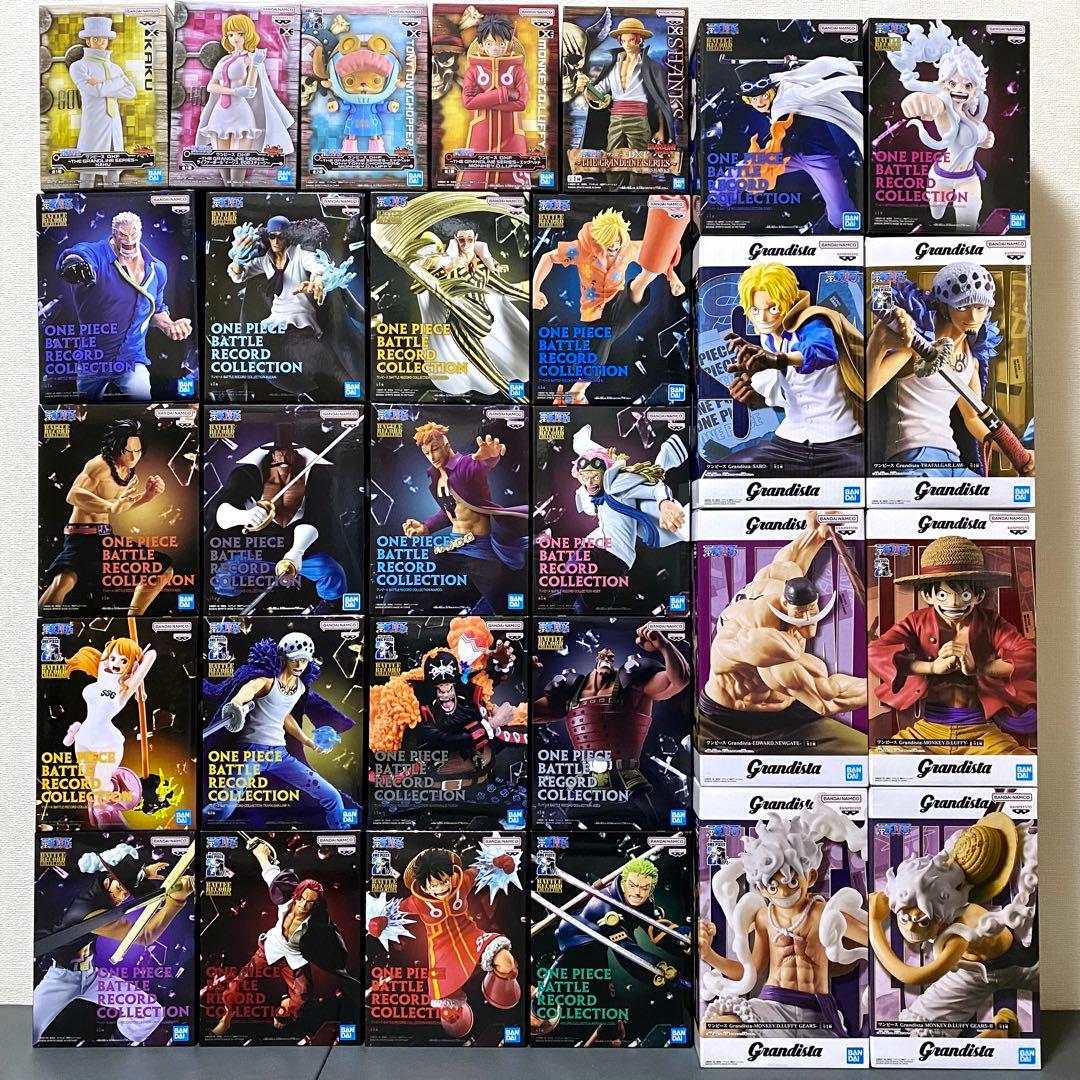 ワンピース Grandista バトルレコードコレクション フィギア まとめ売り