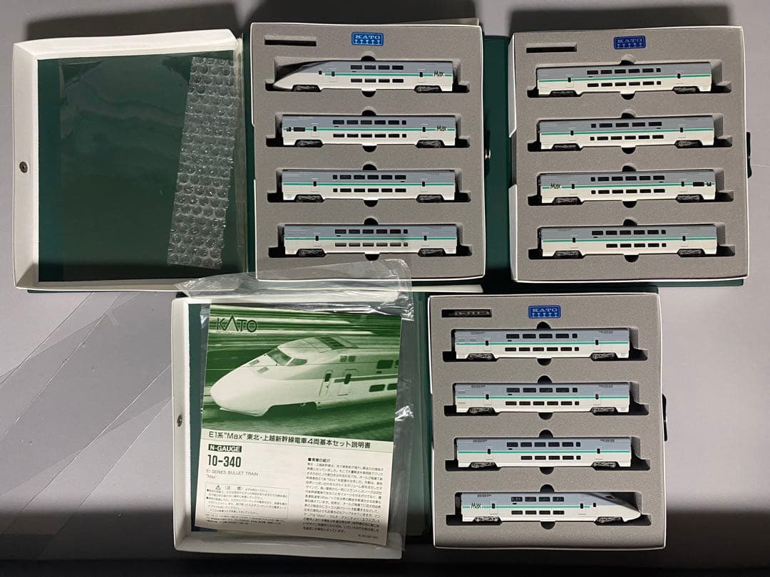 KATO e1系　E1 max 10-340/10-341 東北・上越 新幹線 Yahoo!オークション -「10-340」(鉄道模型) の落札相場・落札価格