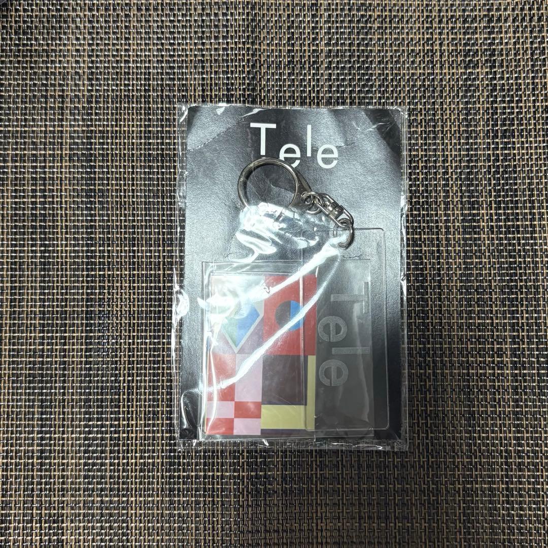 【未使用】 Tele 東京宣言　キーホルダー＆ステッカーセット