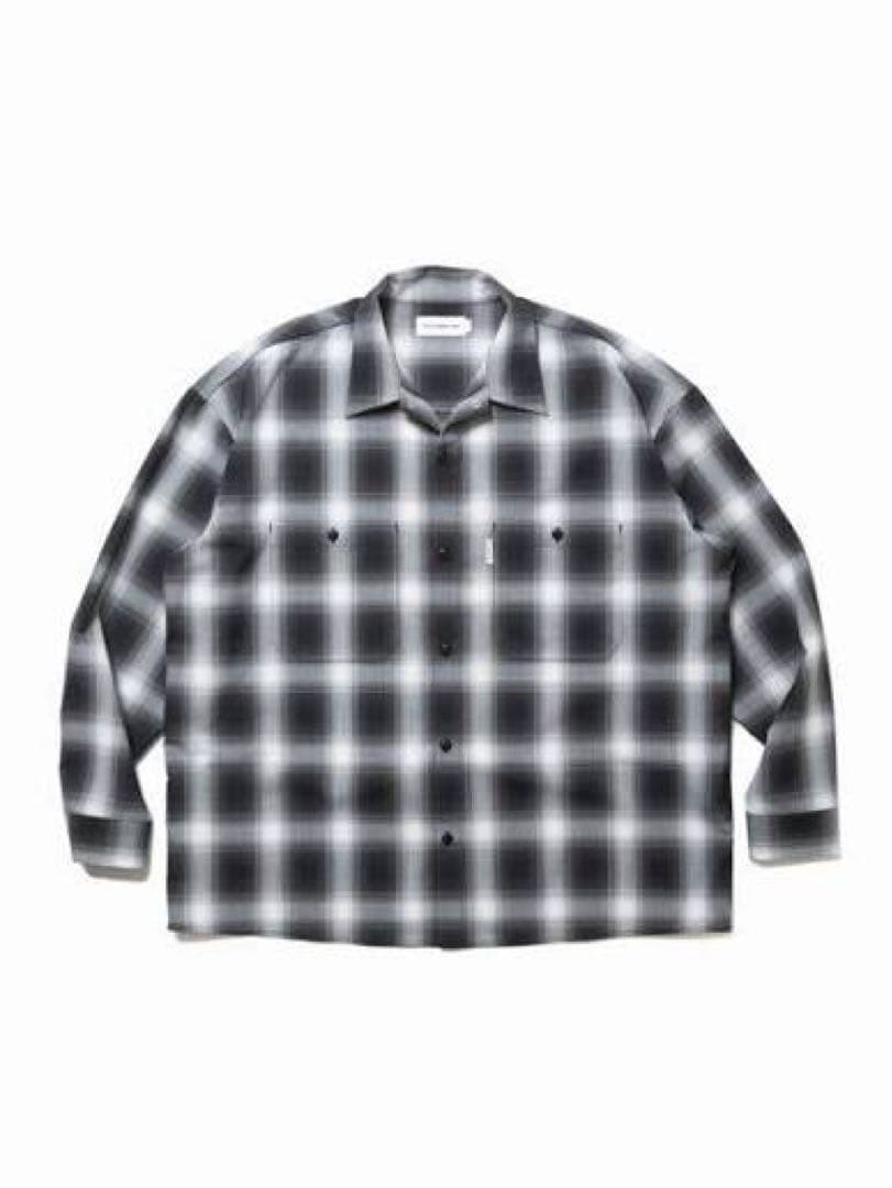 トップス Cootie T/W Work L/S Shirt ombre check