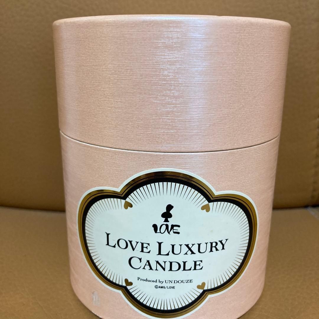 LOVE LUXURY CANDLE - ピンク
