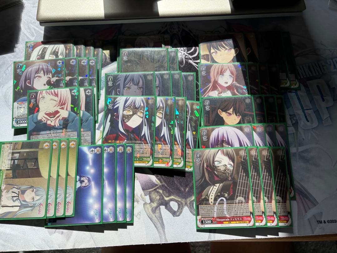 ヴァイスシュバルツ　デッキ　バンドリ　扉門　宝扉パーツ込み