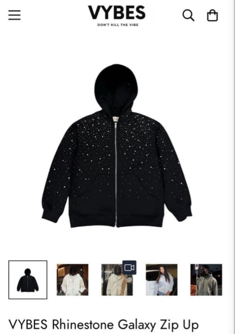 VYBES スパンコール　ラインストーン 光る 早い者勝ち！