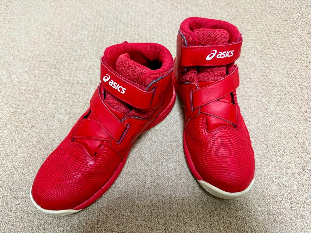 asics アシックス 安全靴 ウィンジョブ CP120 レッド 26.5cm