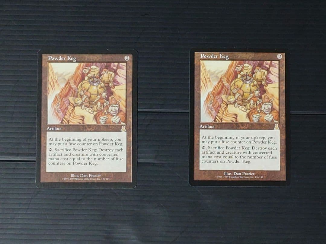 MTG マジックザギャザリング 火薬樽 英語版2枚セット 火薬樽 foil 英語版 マジックザギャザリング｜Yahoo!フリマ（旧PayPay